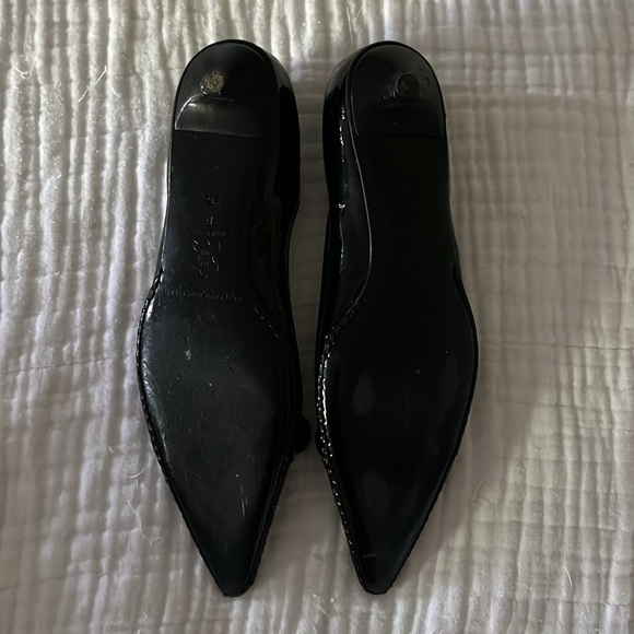 Sigerson Morrison Black Patent Flats • Size 8 - Picture 3 of 8